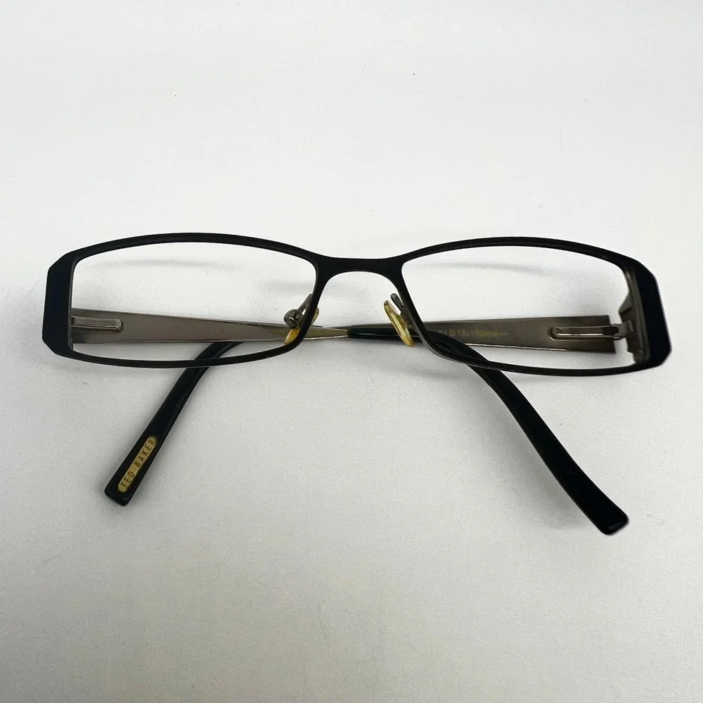 Ted Baker Money Honey B167 EBO 51-15-130 Brown Metal Eyeglass Frames Women